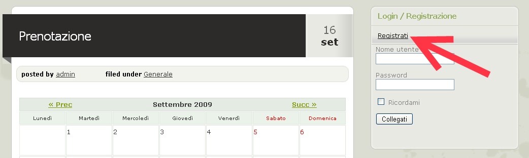 registrati registrazione sito caritas bari bitonto